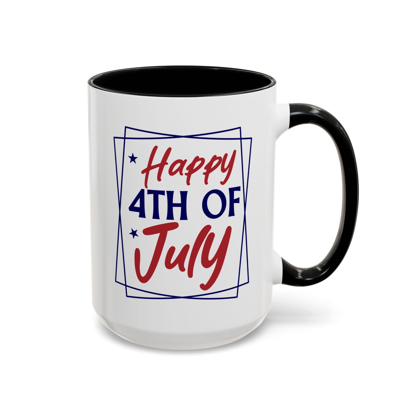 4th of July Mug - Happy Fourth of July Frames