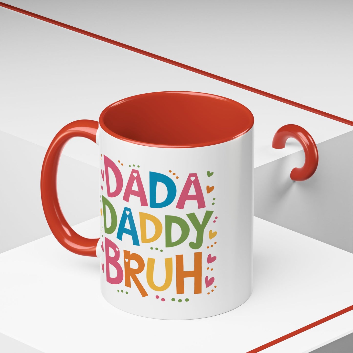 Father's Day Mug - Dada Daddy Dad Bruh