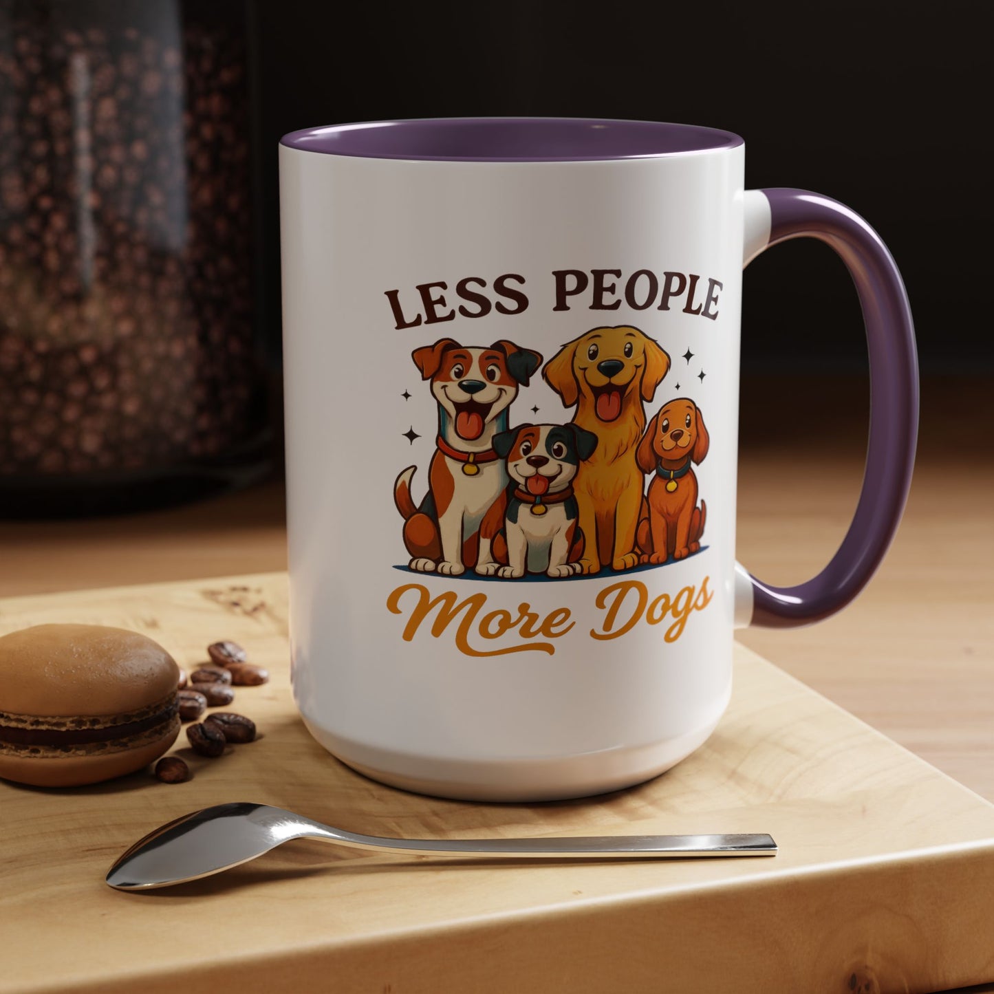 Animal Mug - Less People More Dogs