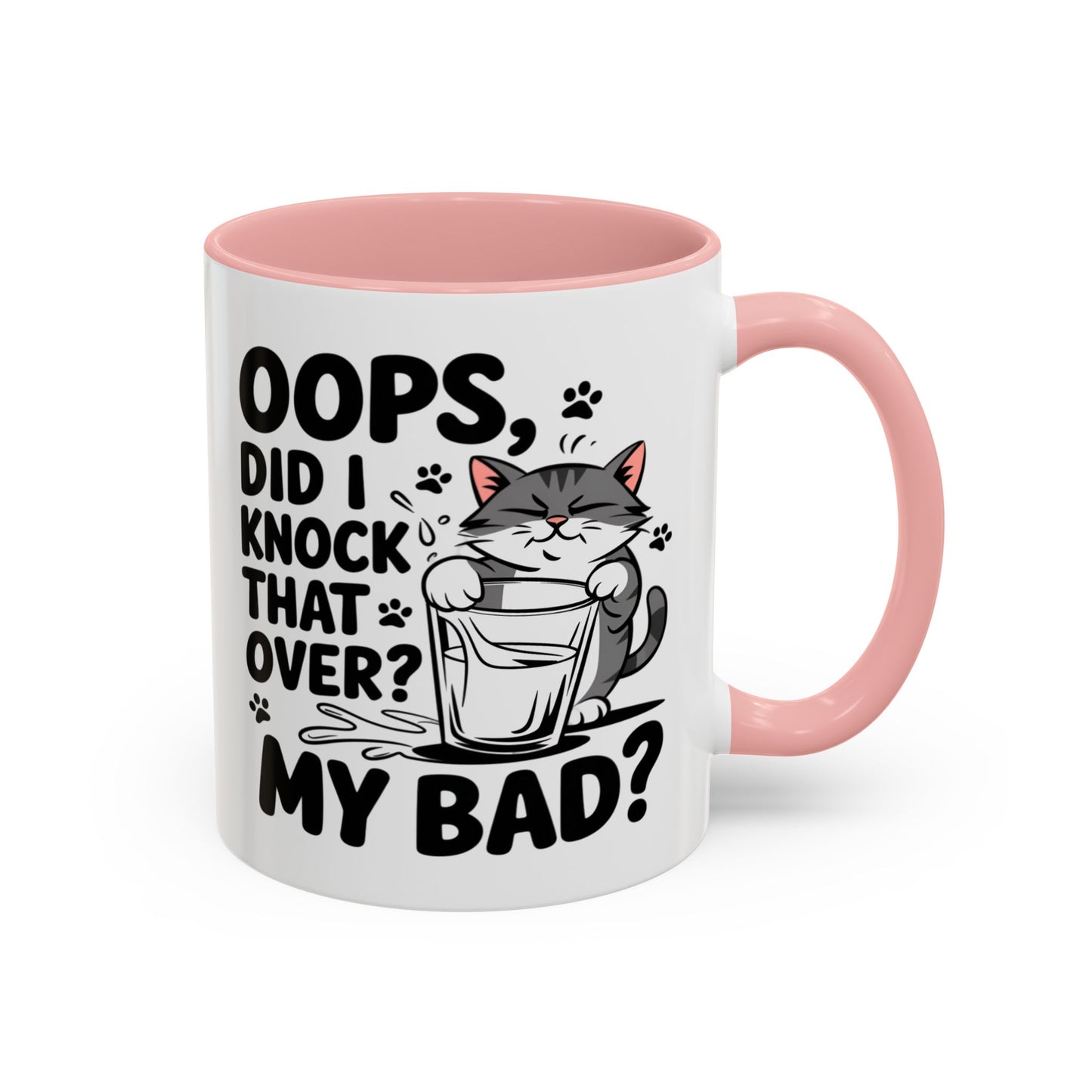 Animal Mug - Oops, Did I Knock That Over