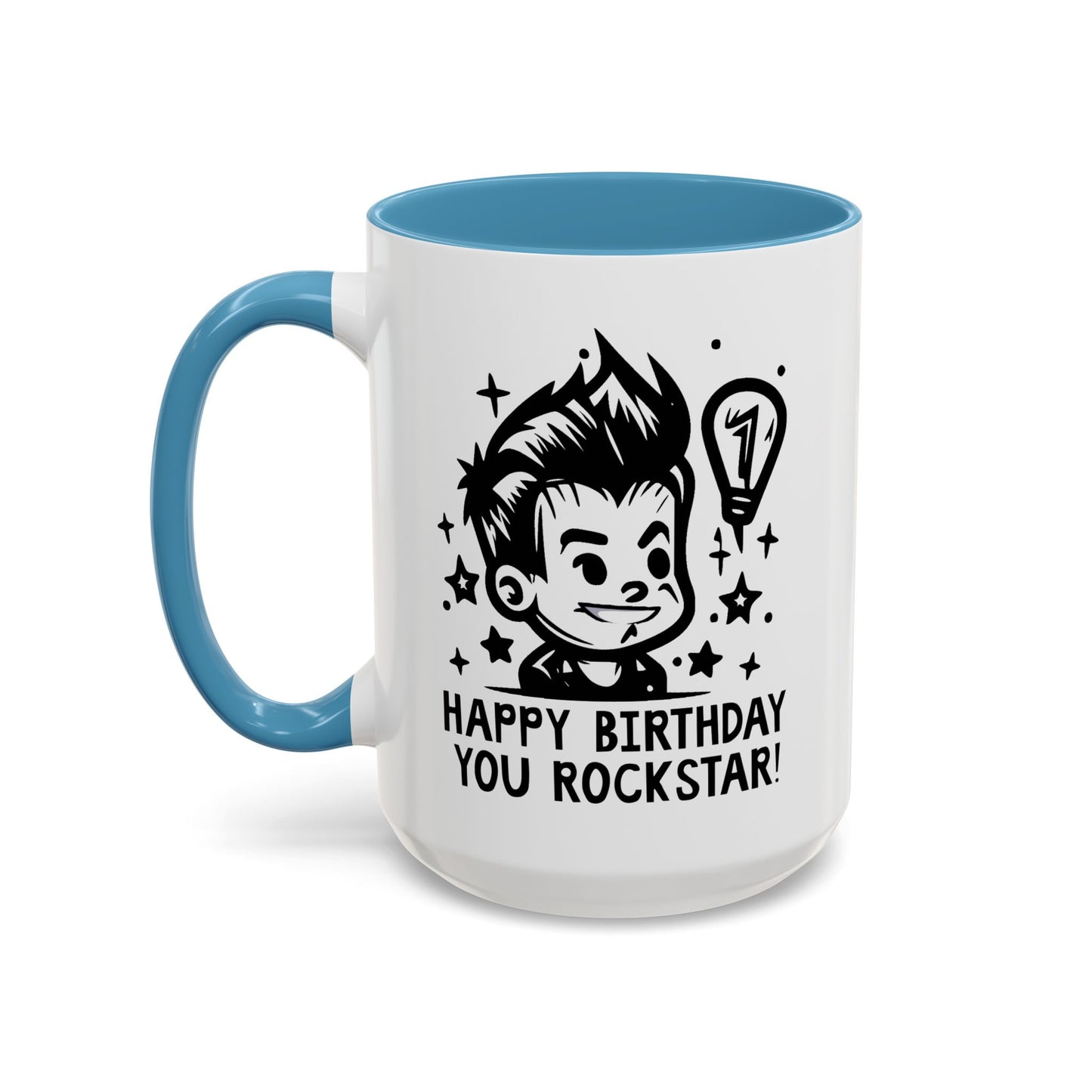 Birthday Mug - You Rockstar!