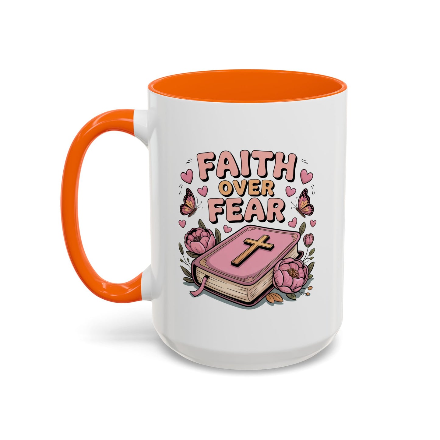 Religious Mug - Faith Over Fear