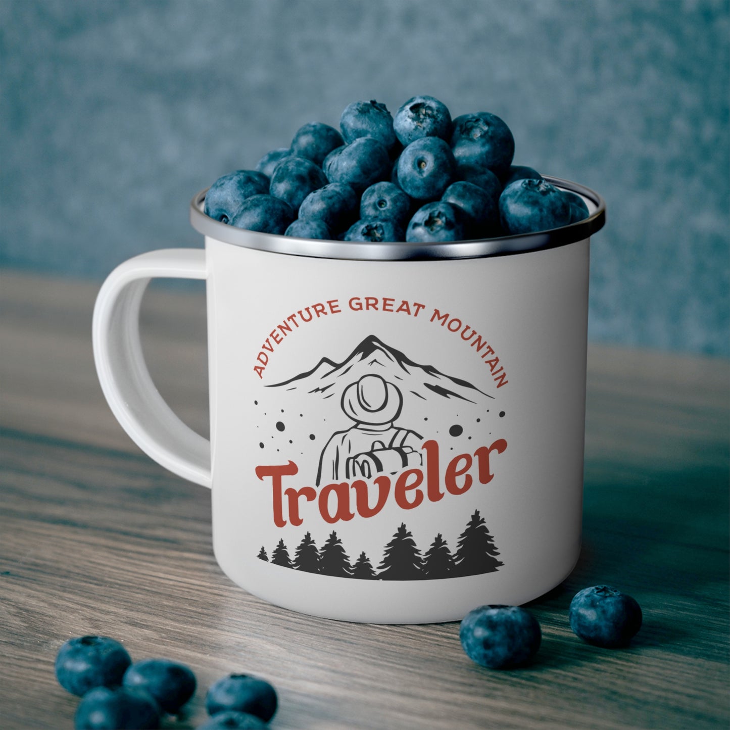 Adventure Mug - Traveler Adventure Great Mountain