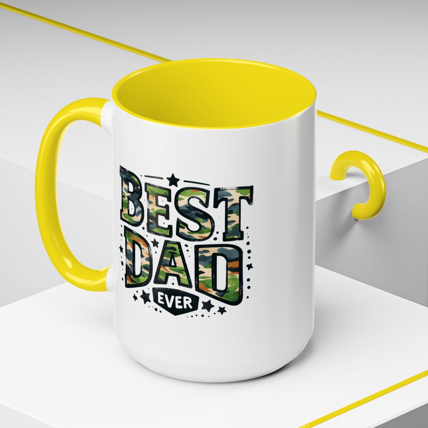 Father's Day Mug - Best Dad Ever Cammo