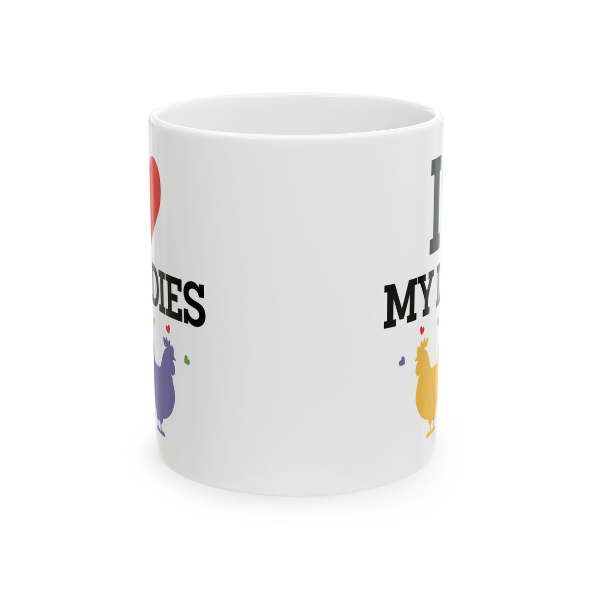 Adult Mug - I Love My Ladies