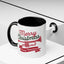 Christmas Mug - Red & Green Text Trumpet