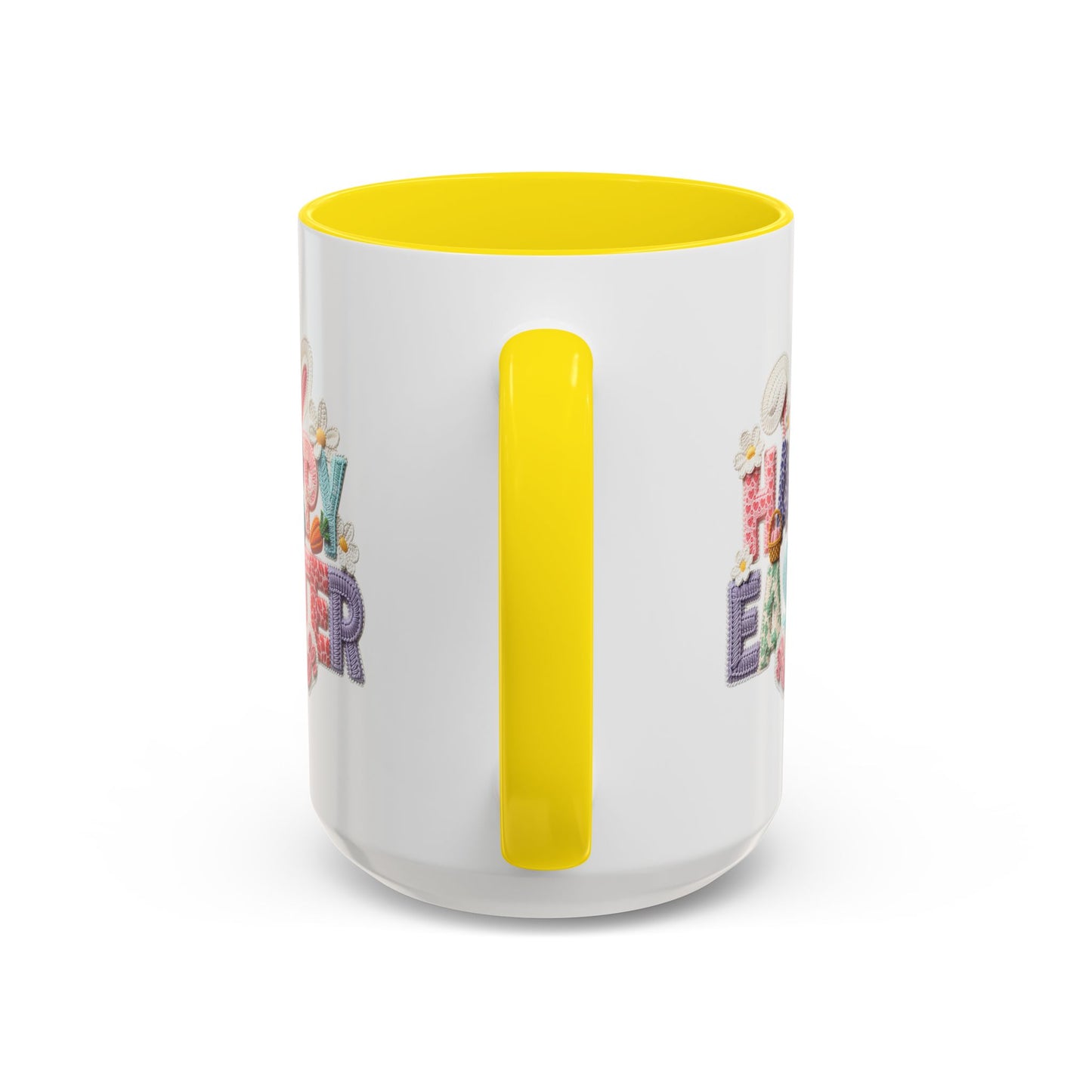 Easter Mug - Happy Easter Latch Yarn