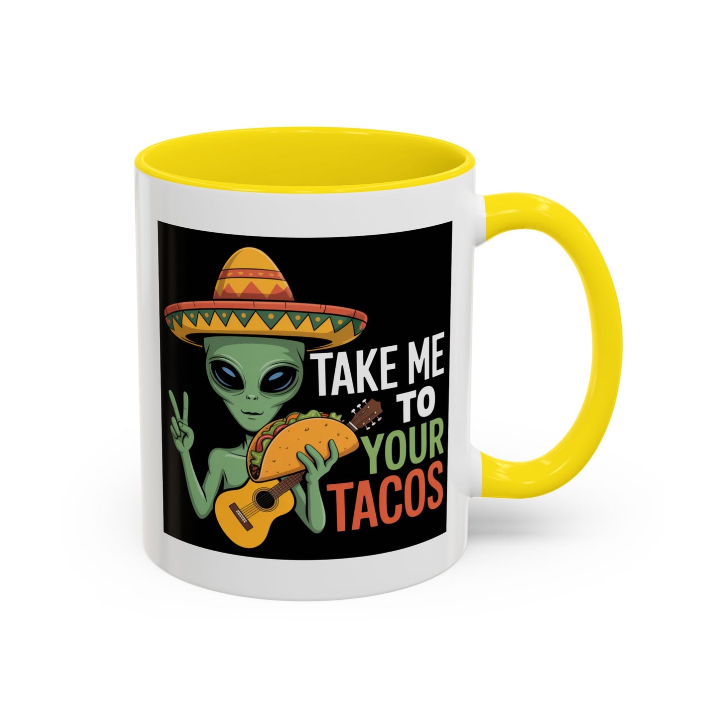 Alien Mug - Take Me To Your Tacos