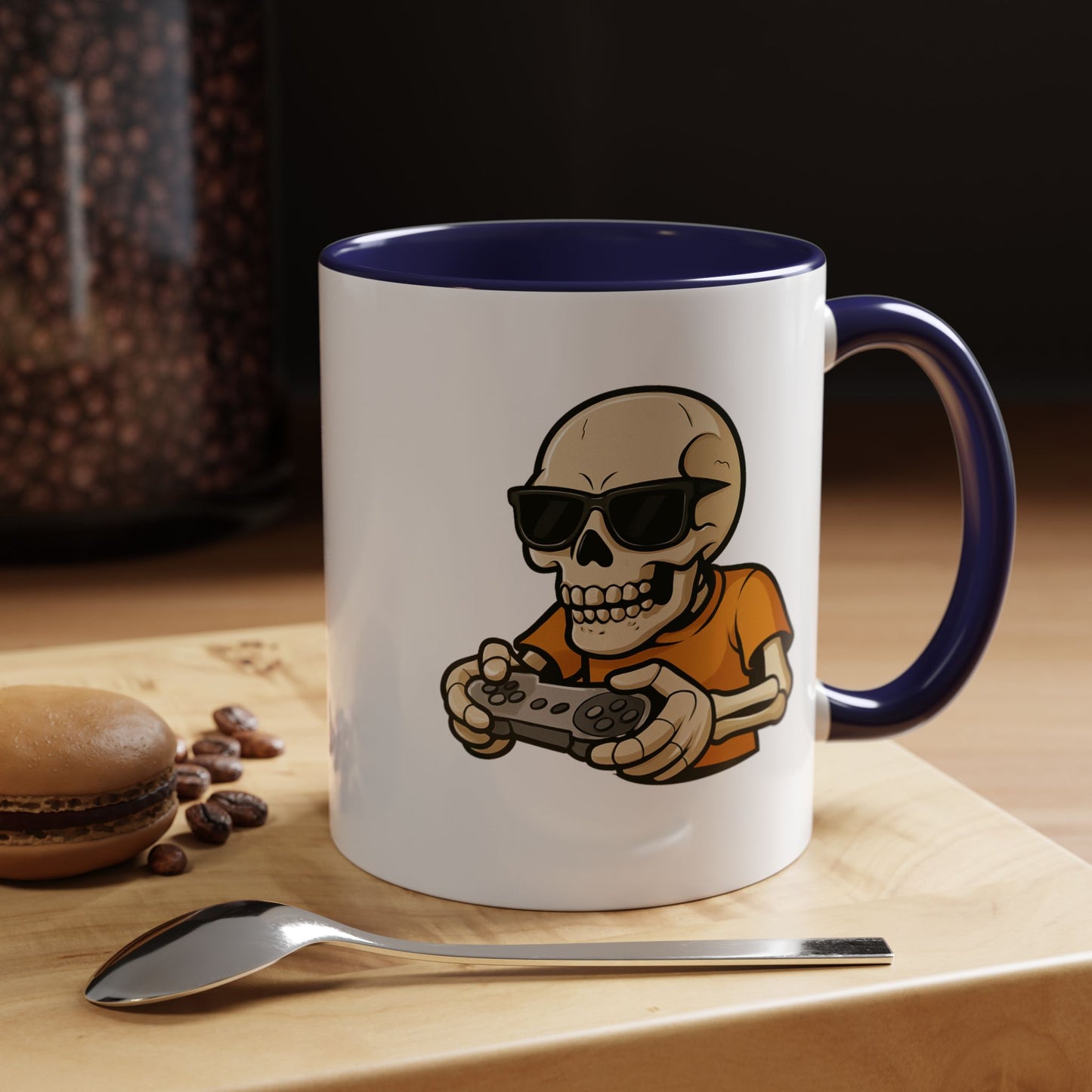 Halloween Mug - Gaming Skeleton