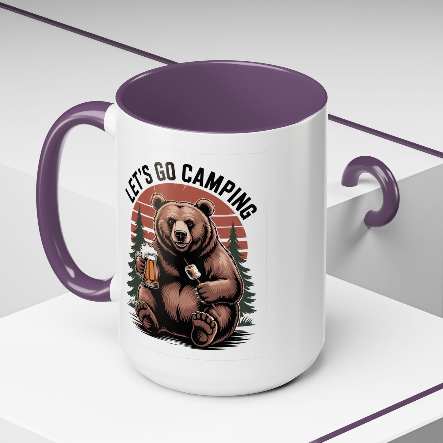 Adventure Mug - Let's Go Camping Bear