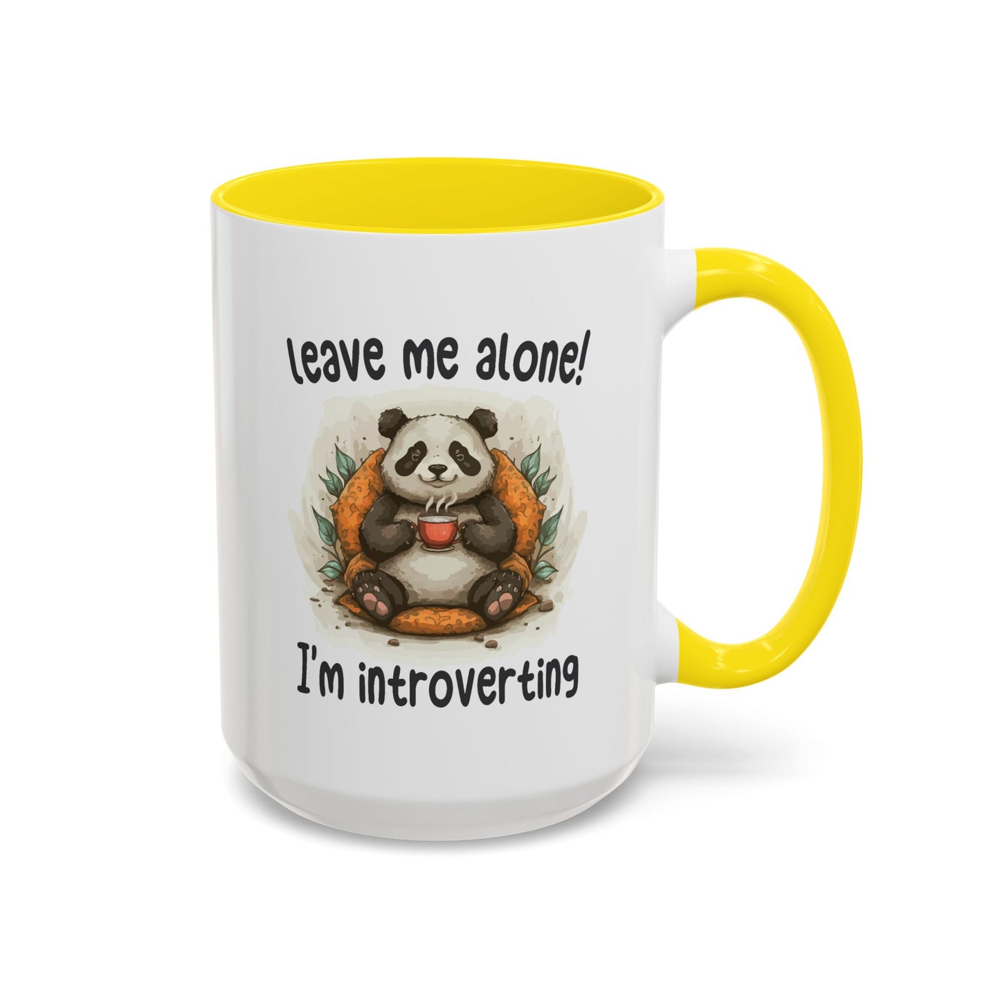 Humor Mug - Leave Me Alone I'm Introverting