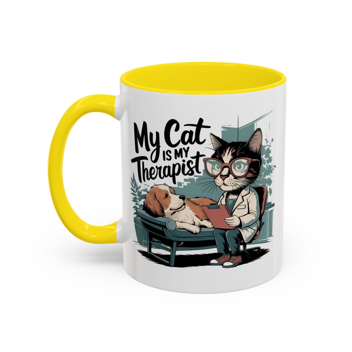 Animal Mug - My Cat Is My Therapist
