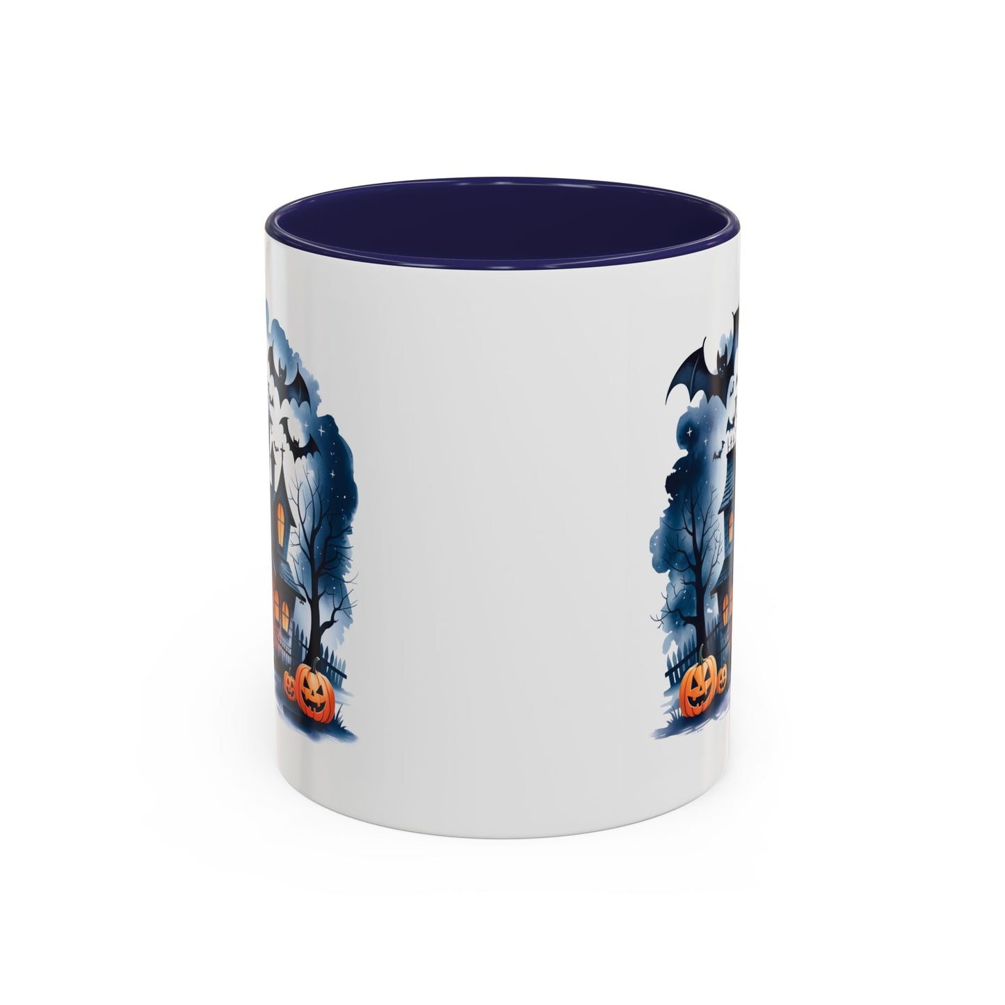 Halloween Mug - Bat Ghost House