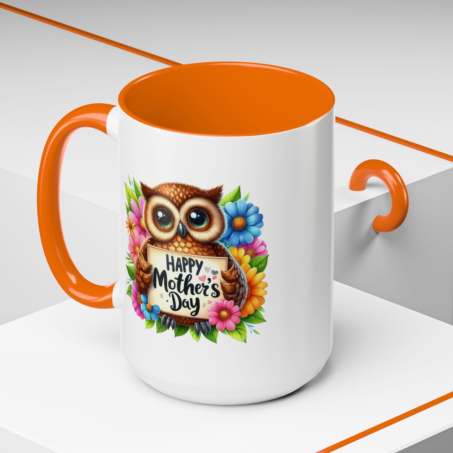 Mother's Day Mug - Happy Mother's Day Owl