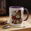 Christmas Mug - Snowman with Christmas Decorations