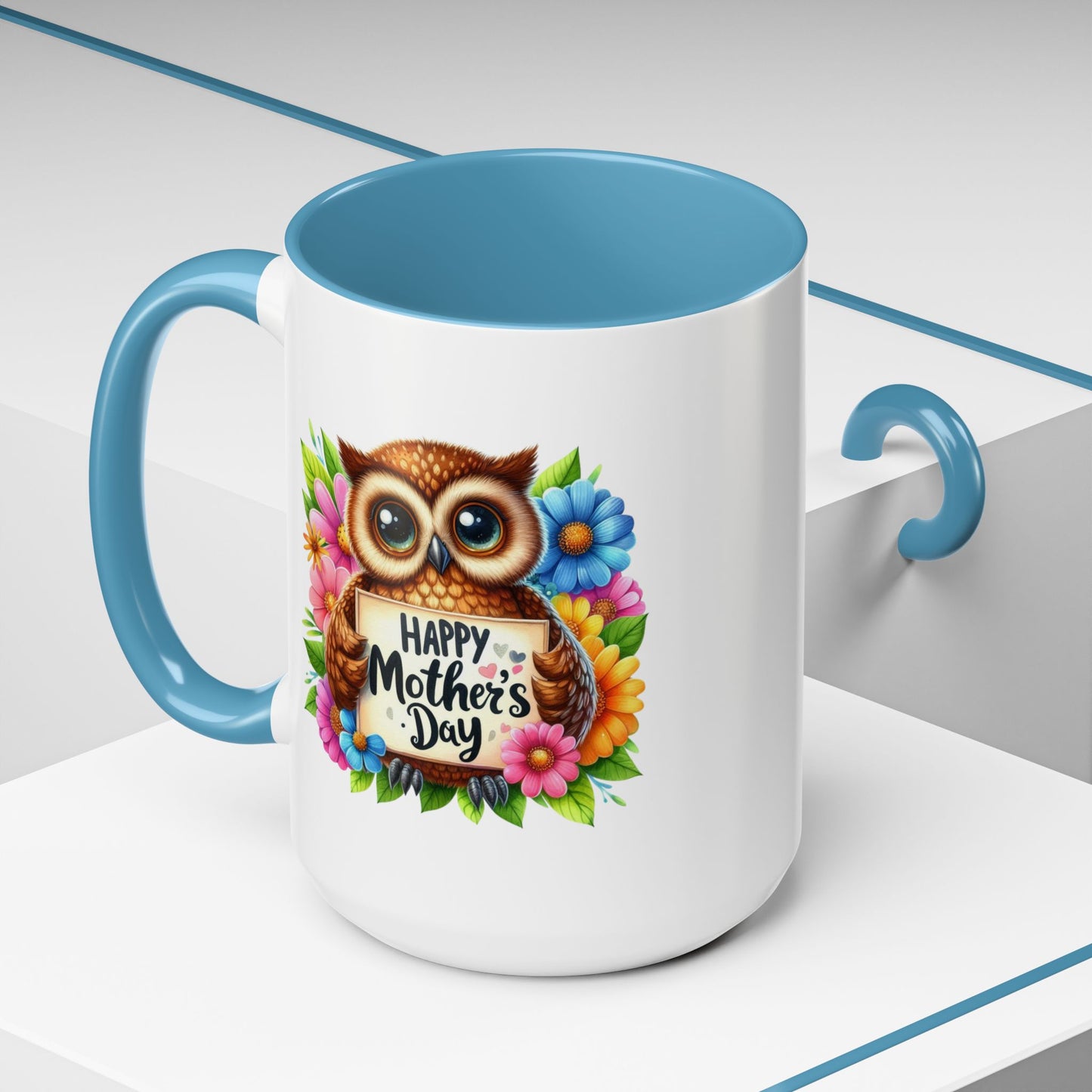 Mother's Day Mug - Happy Mother's Day Owl