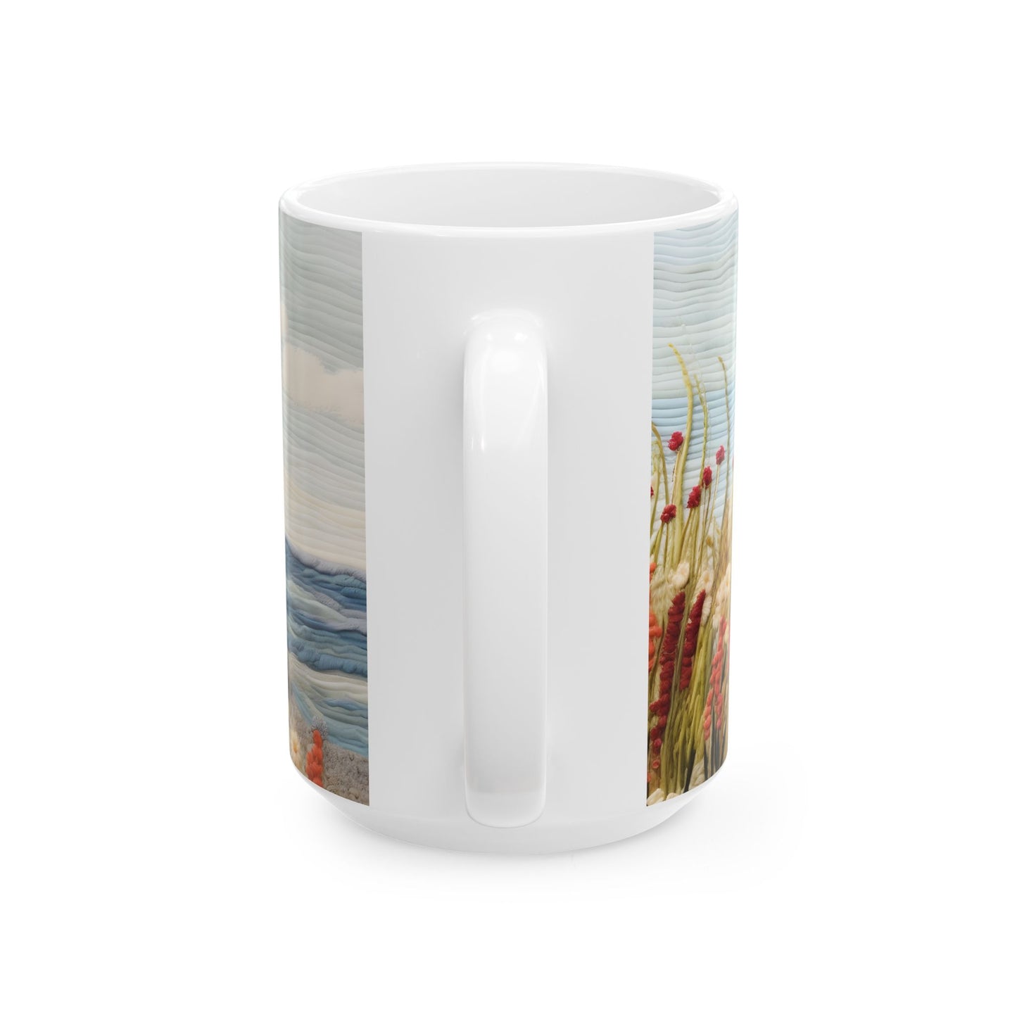 Artistic Mug - Felted Lighthouse 6