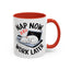 Animal Mug - Nap Now Work Later