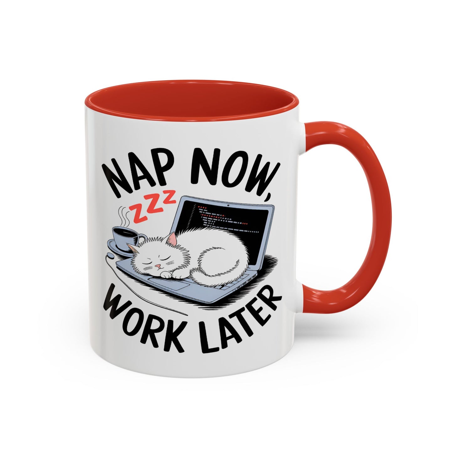 Animal Mug - Nap Now Work Later