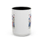 4th of July Mug - Floral America Patriotic