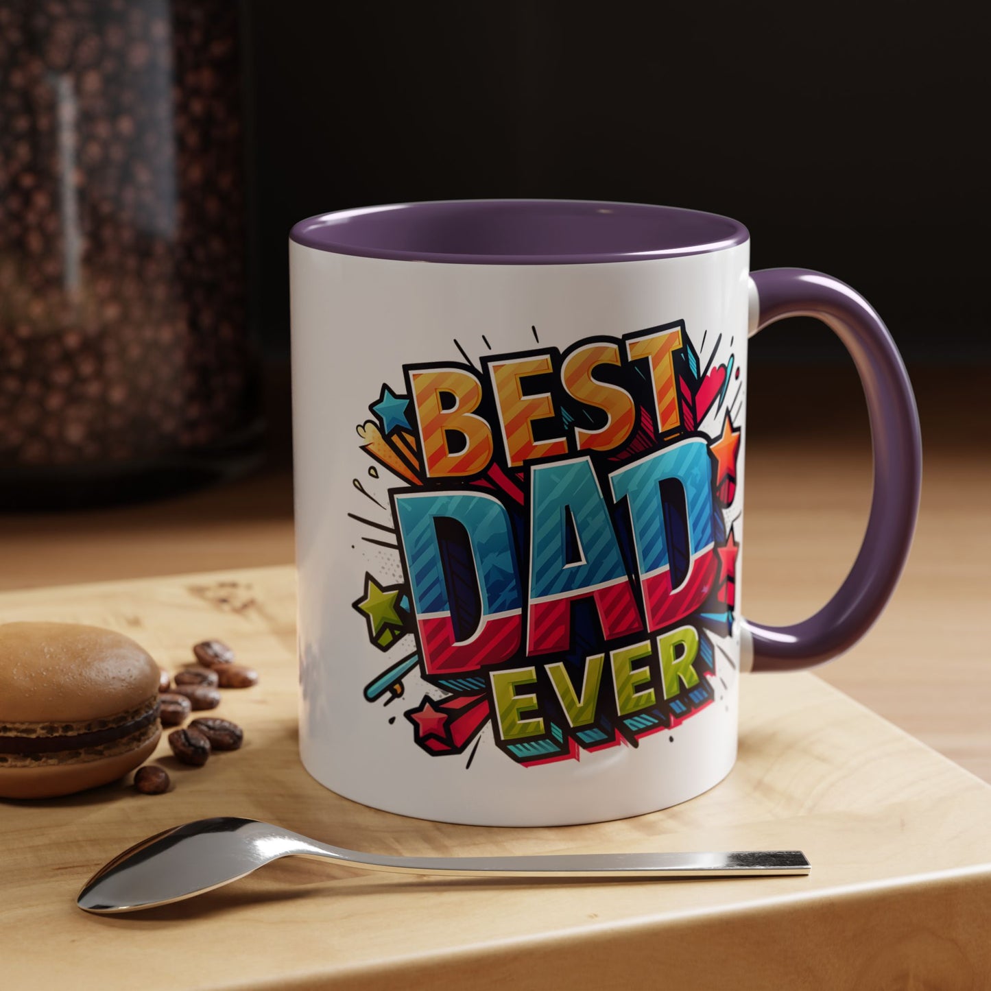 Father's Day Mug - Best Dad Ever Comic