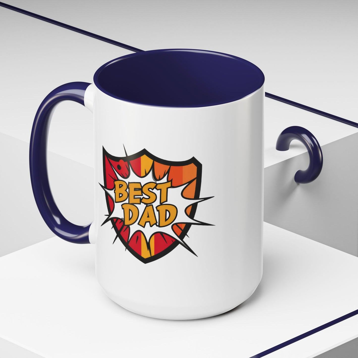 Father's Day Mug - Best Dad Shield