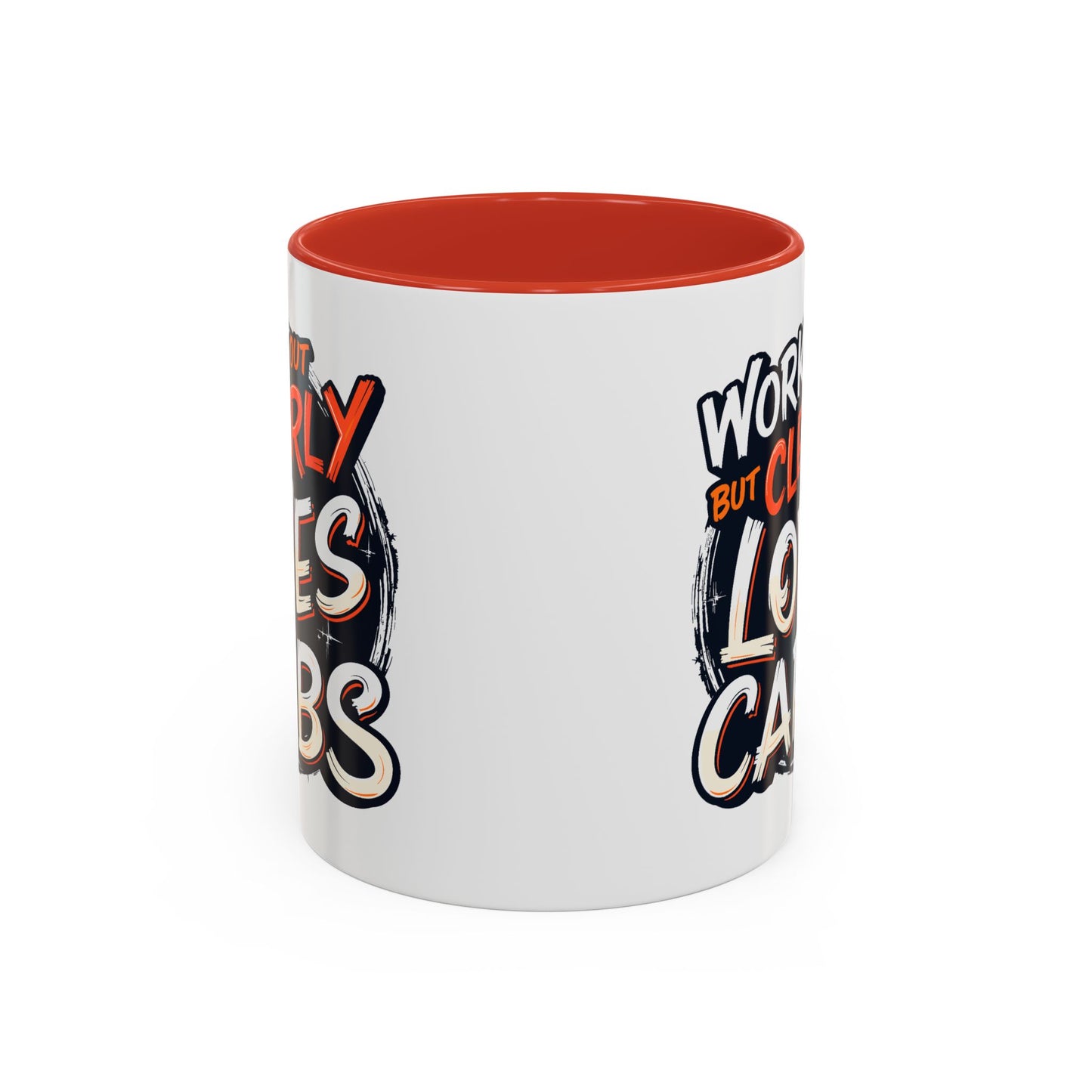 Adult Mug - Works Out But