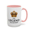 Office Mug - The Legend Has Retired