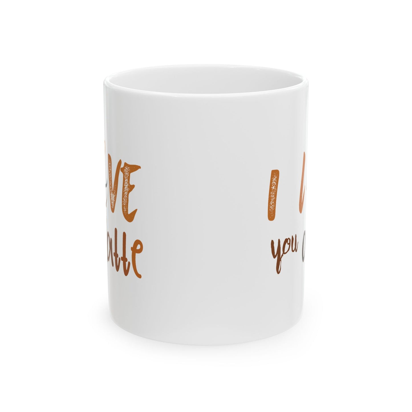 Valentine's Day Mug - I Love You A Latte