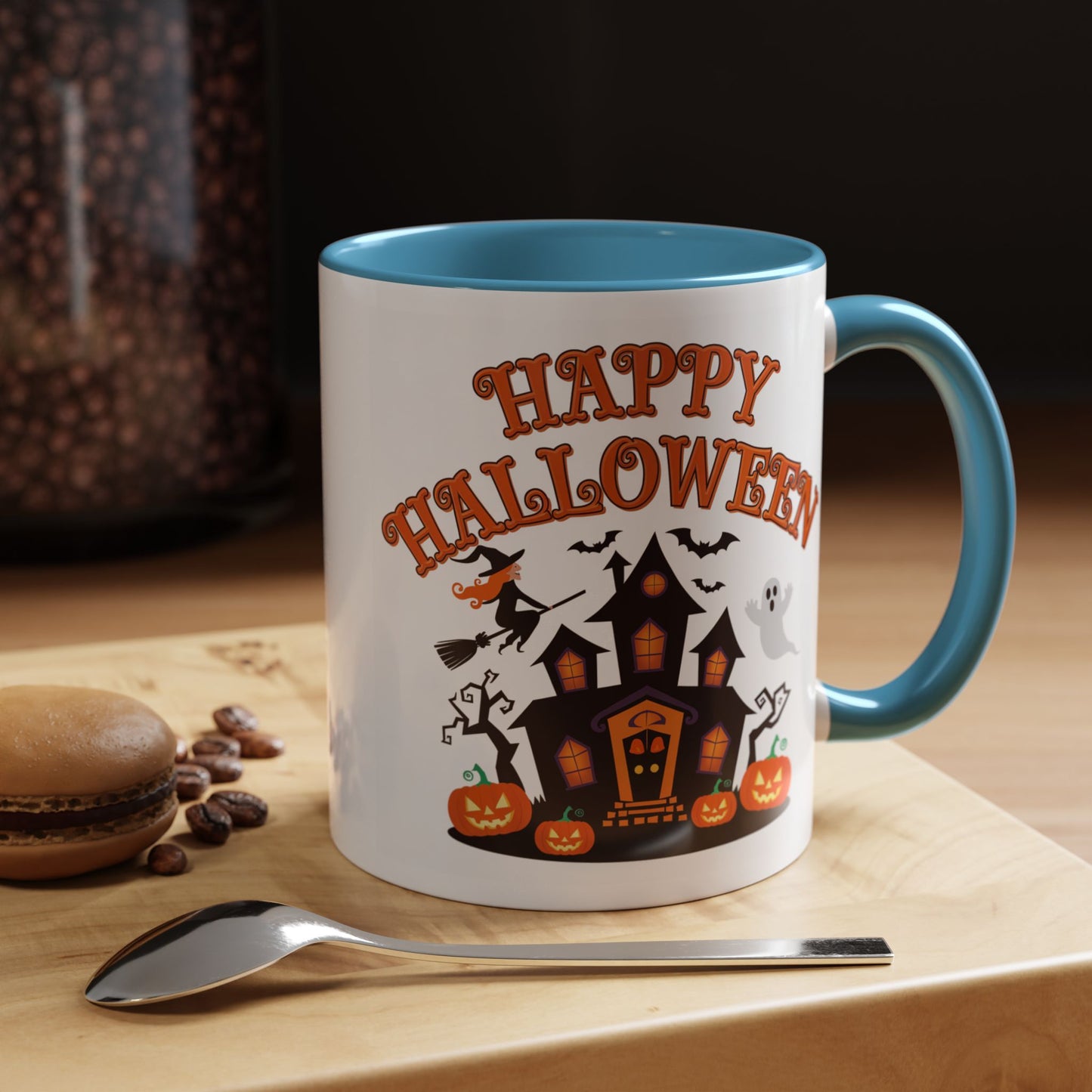 Halloween Mug - Happy Halloween Ghost House