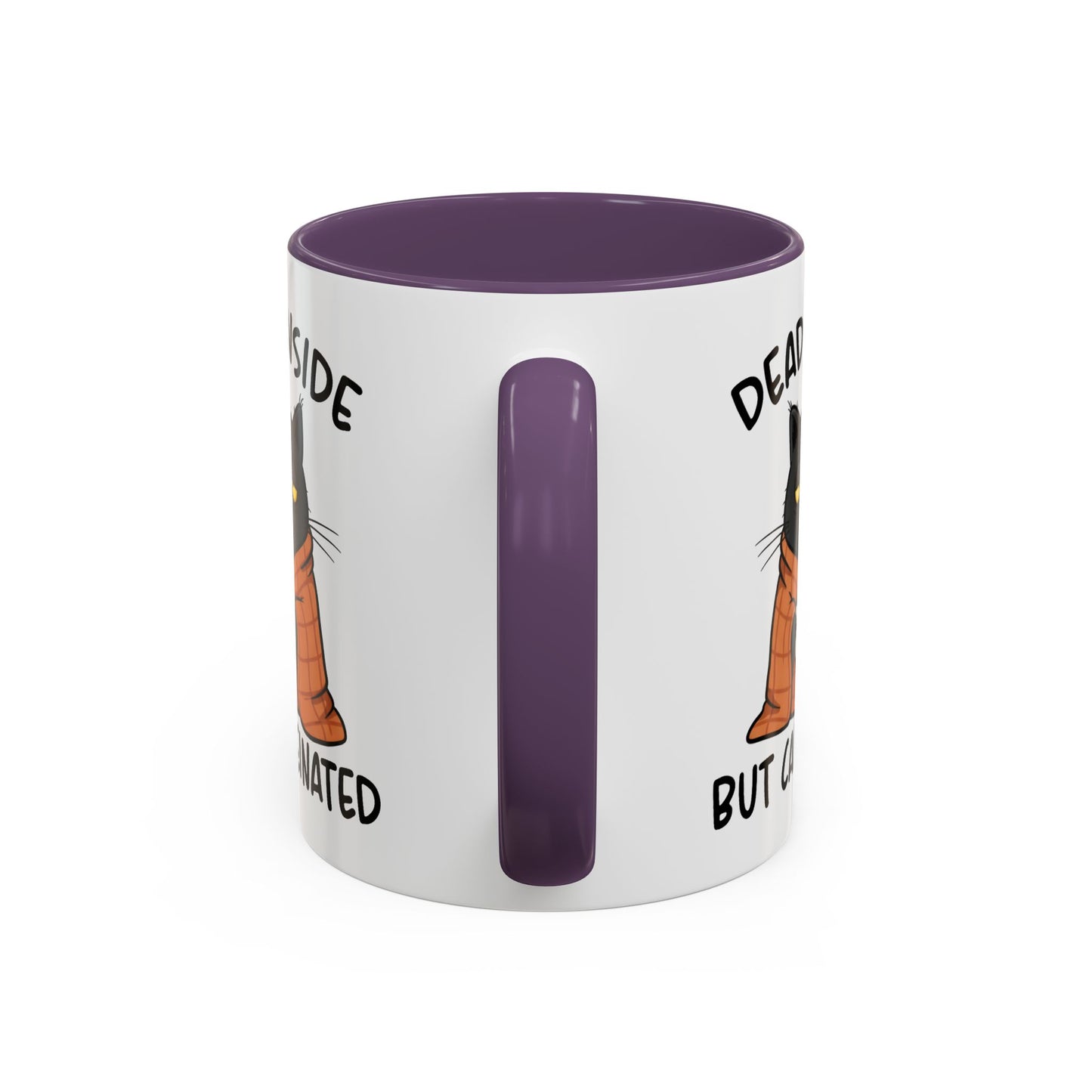 Animal Mug - Dead Inside But Caffeinated