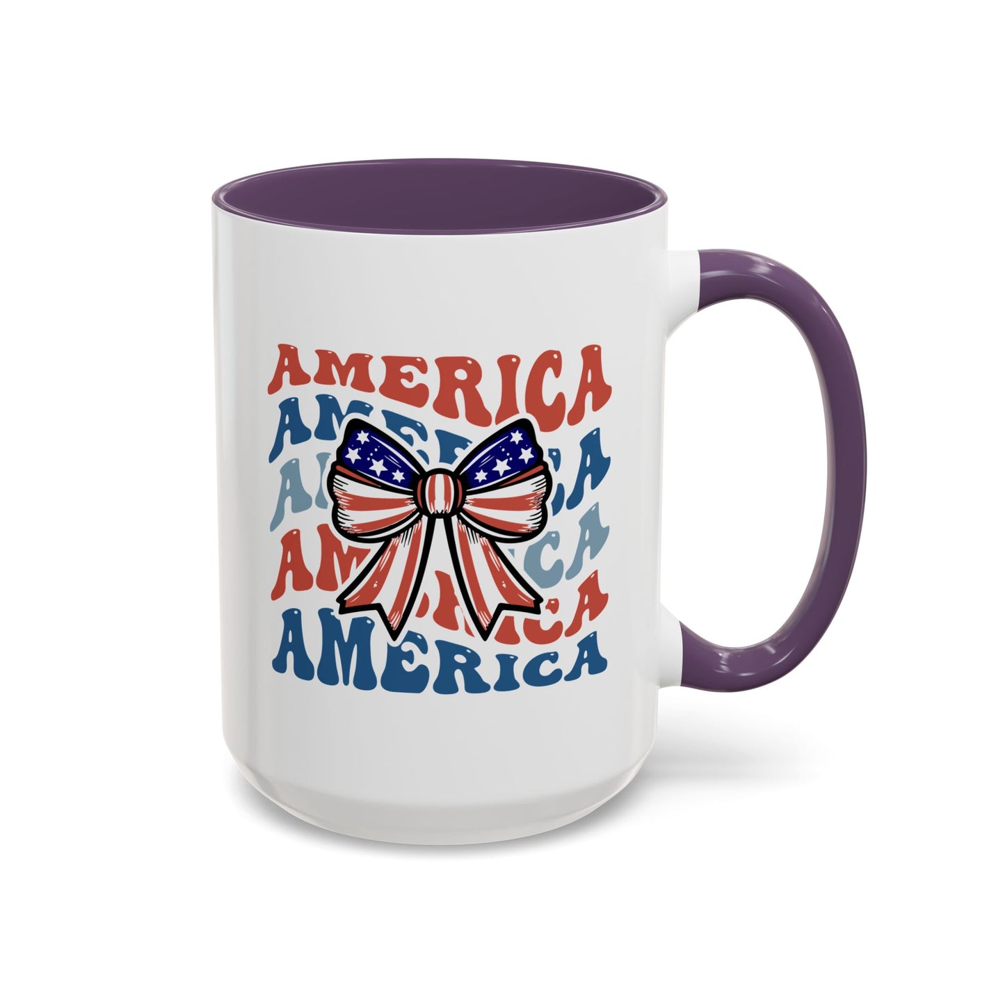 4th of July Mug - America Bow