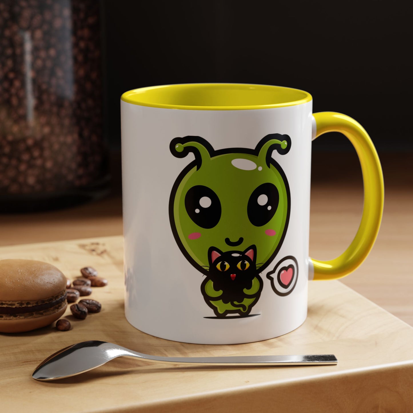 Alien Mug - Alien Hug Cat