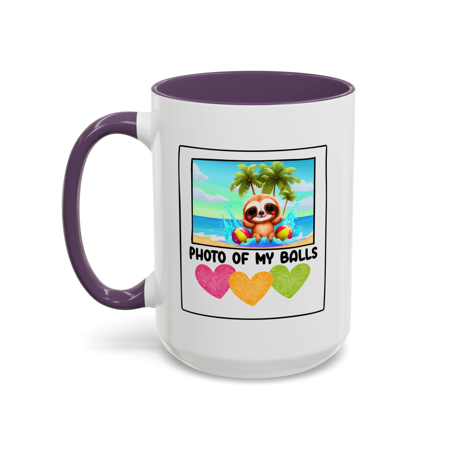 Adult Mug - Photo of My Balls