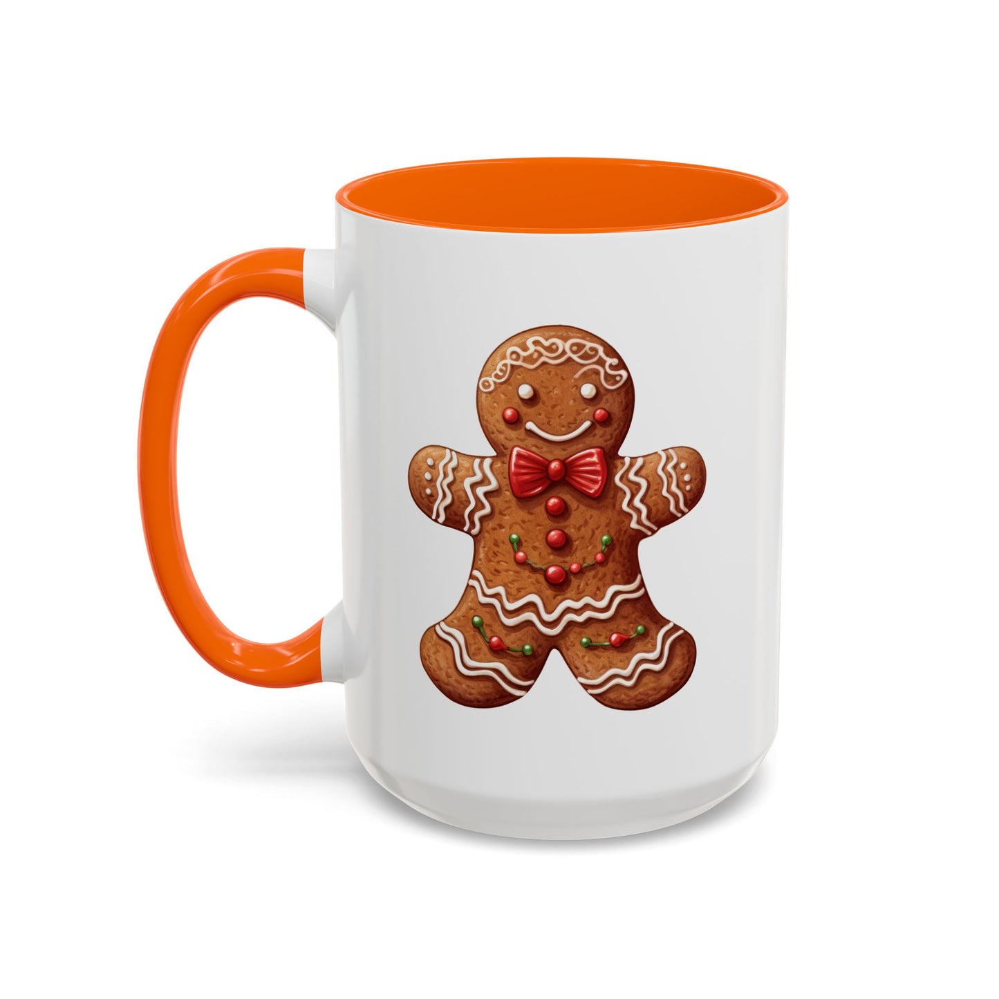Christmas Mug - Decorative Gingerbread Man