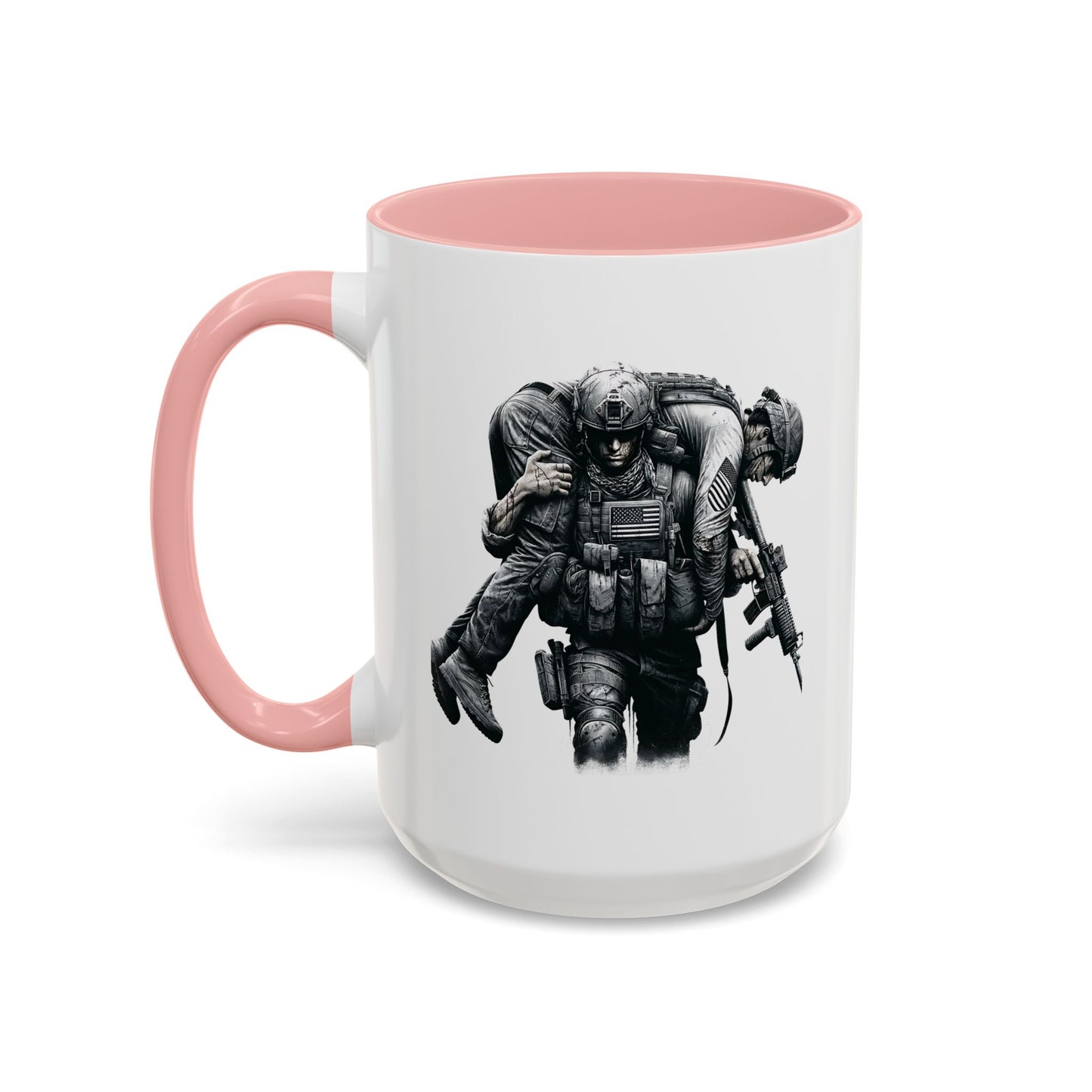 4th of July Mug - American Combat Soldiers
