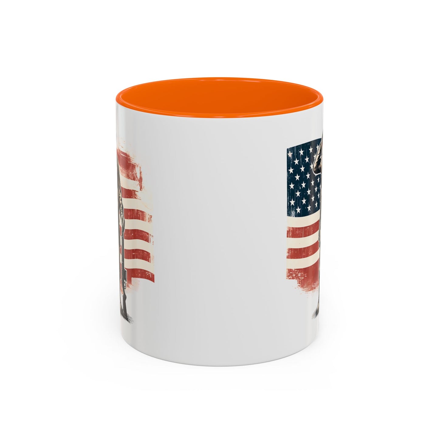 4th of July Mug - American Soldier Flag