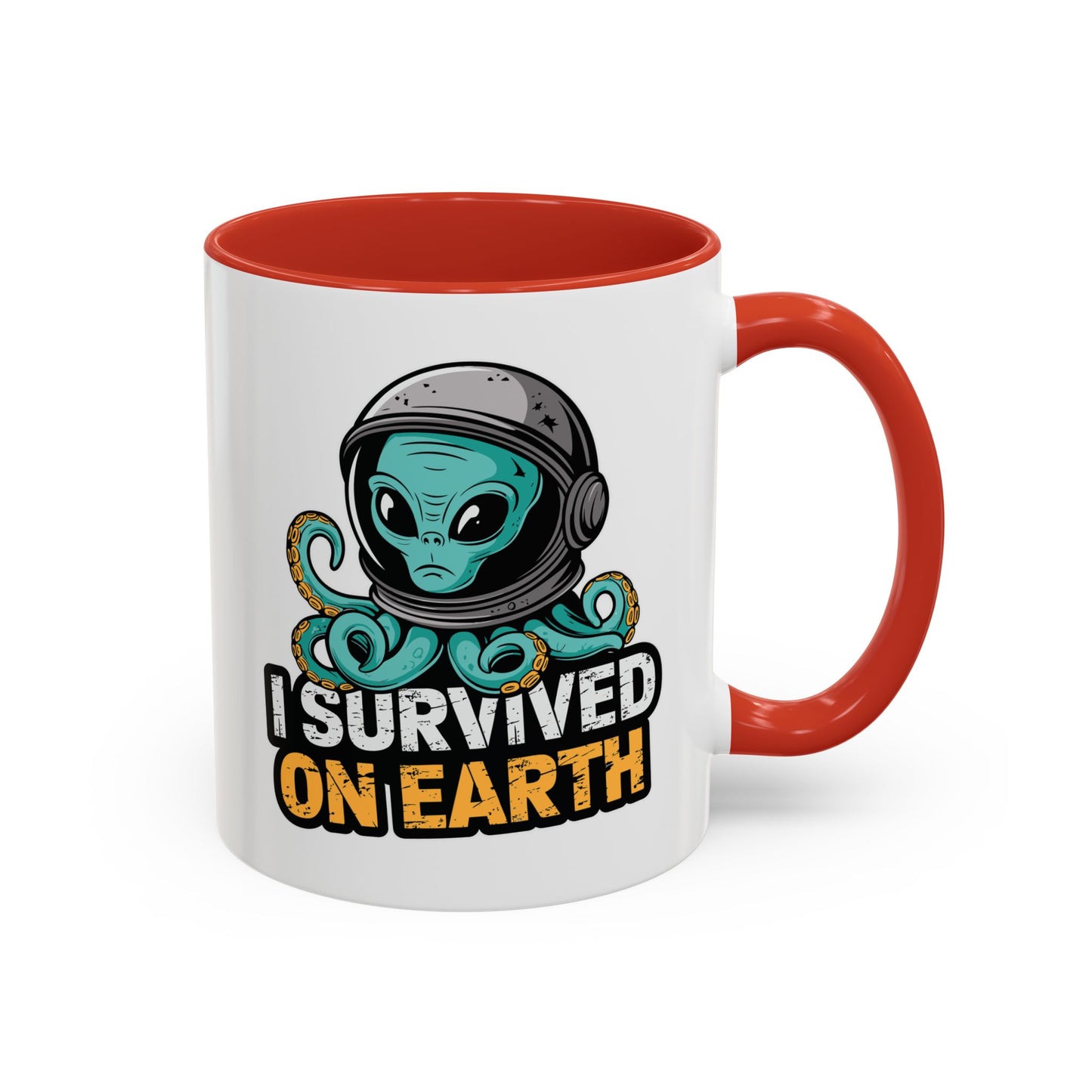 Alien Mug - I Survived On Earth