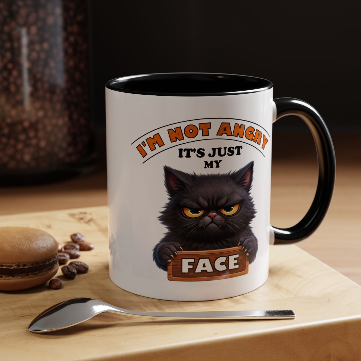 Humor Mug - I'm Not Angry It's Just My Face