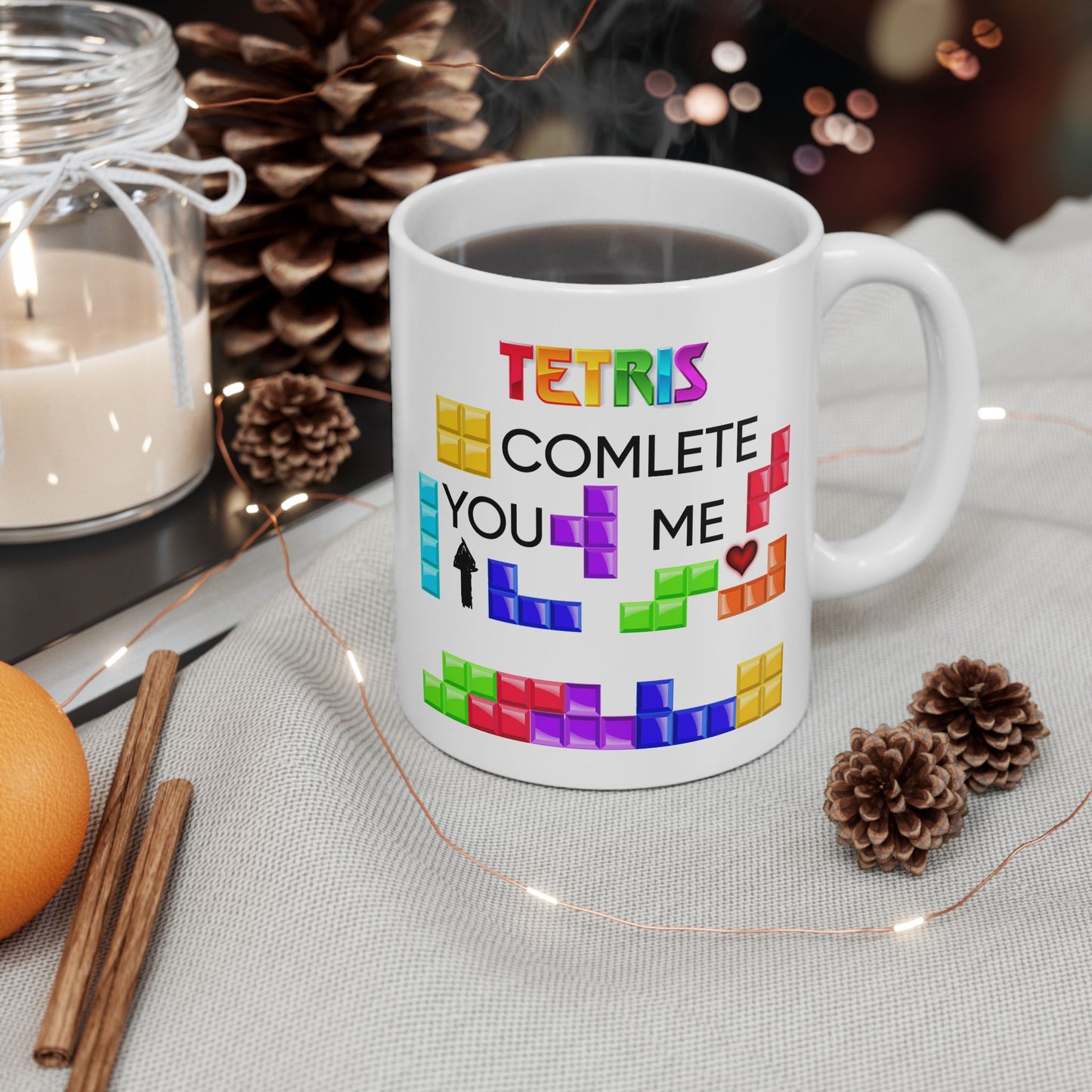 Anniversary Mug. -You Complete Me