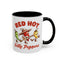 Humor Mug - Red Hot Silly Peppers