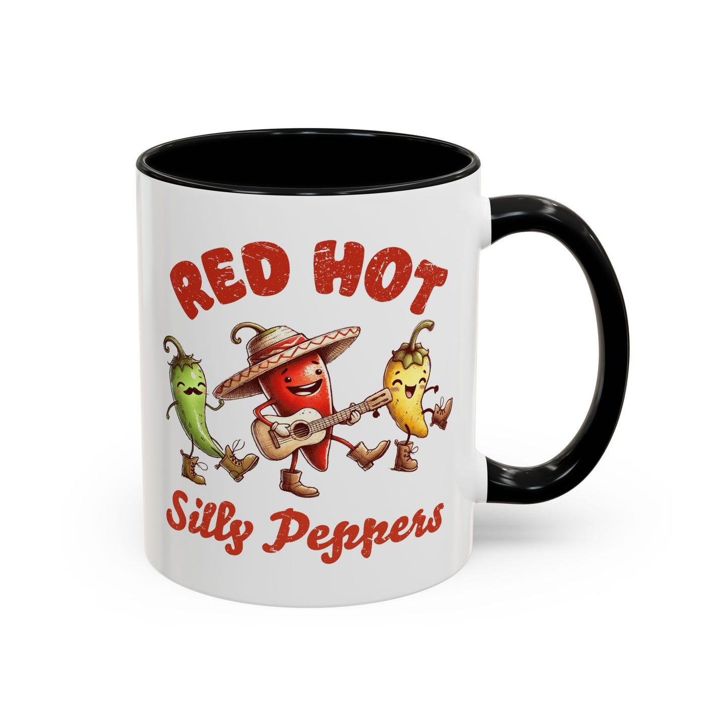 Humor Mug - Red Hot Silly Peppers