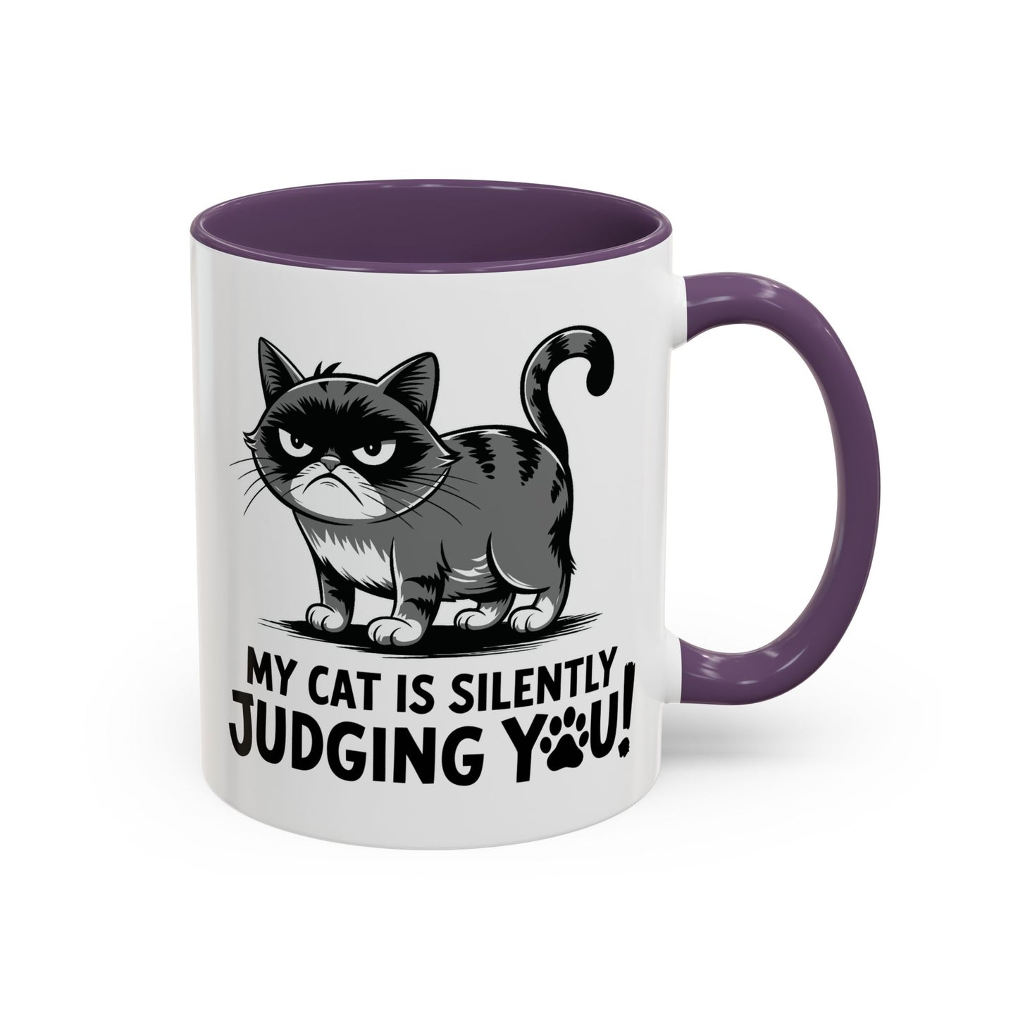 Humor Mug - My Cat is Silently Judging You