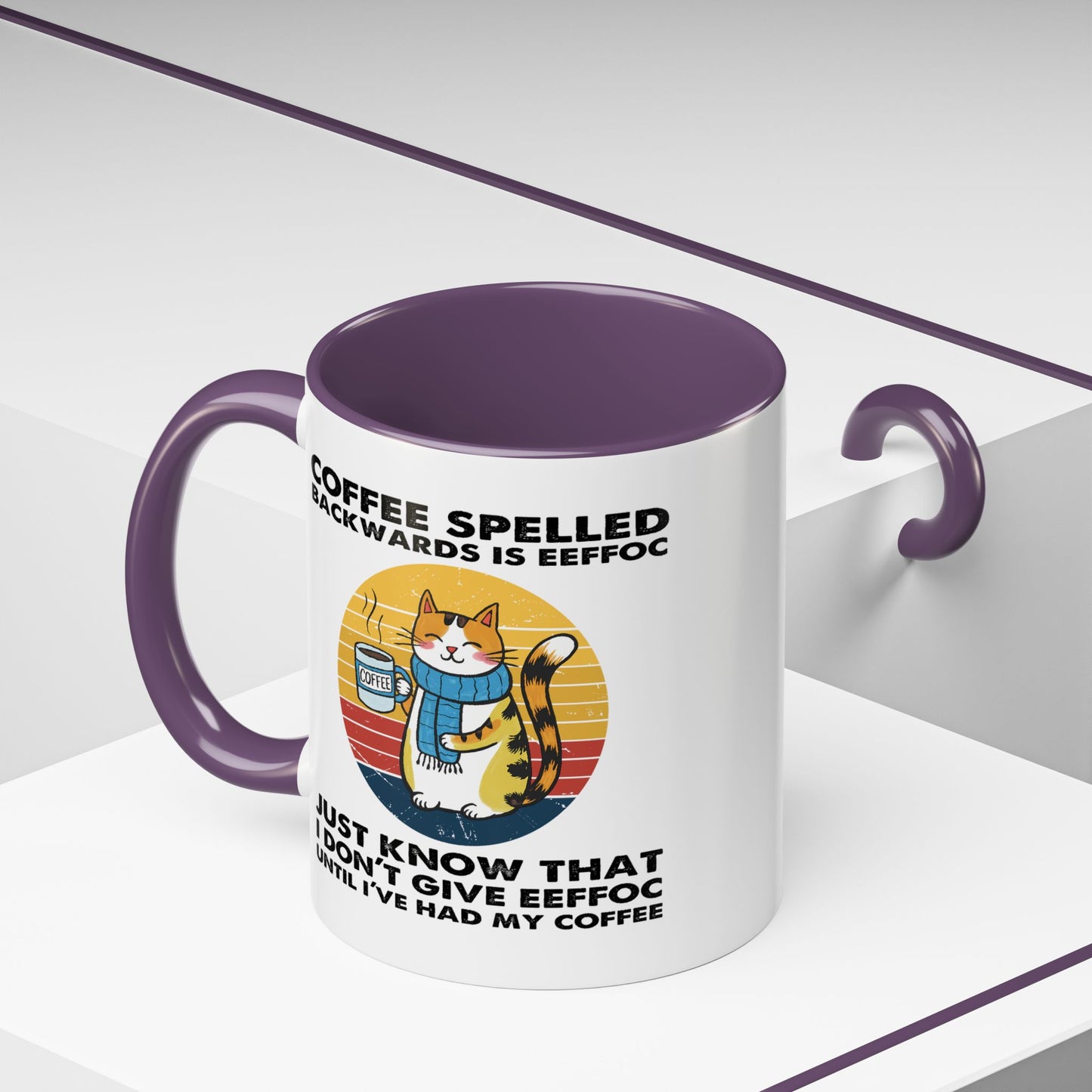 Humor Mug - Coffee Spelled Backwards is Eeffoc
