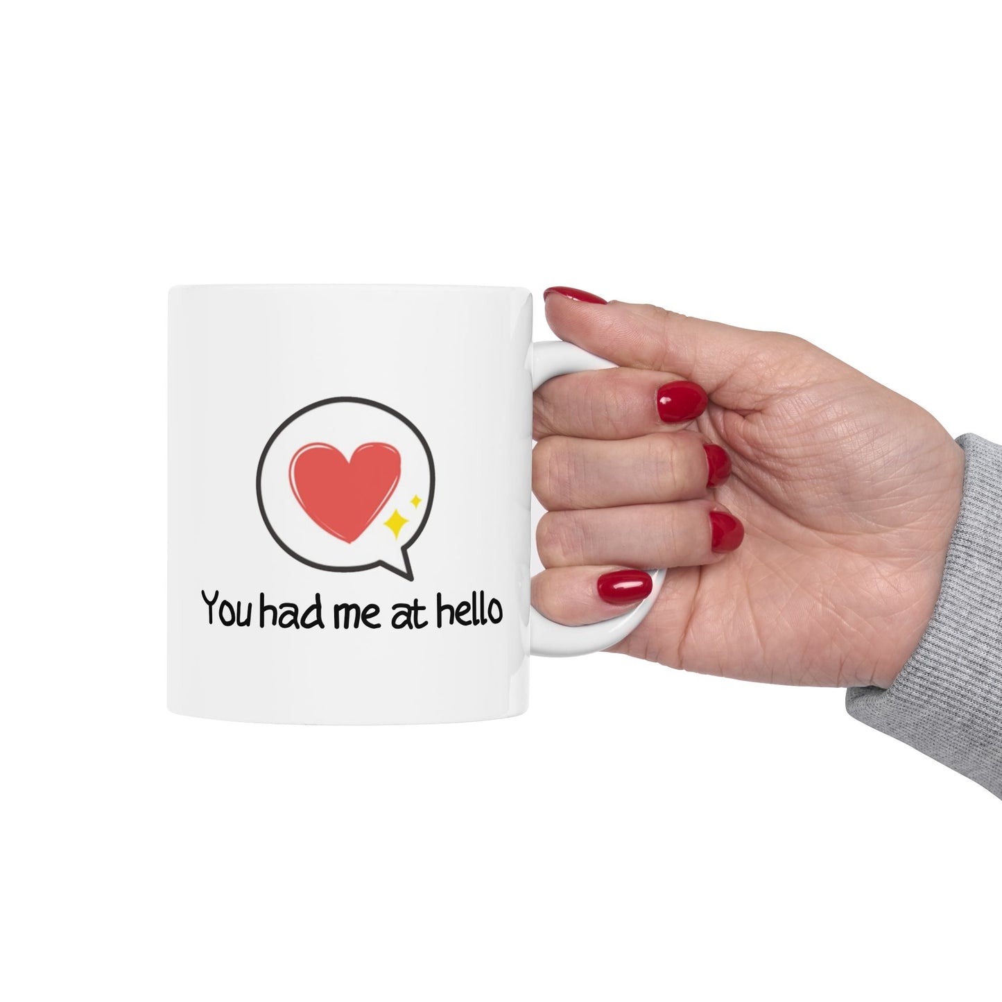 Anniversary Mug - You Had Me At Hello