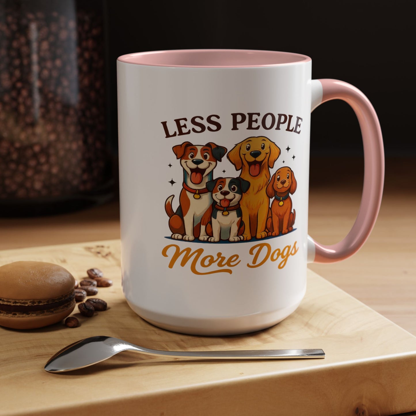 Animal Mug - Less People More Dogs