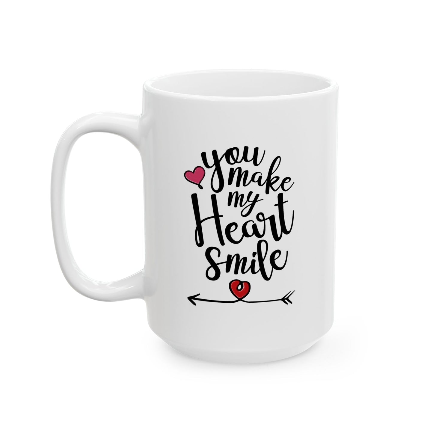 Valentine's Day Mug - You Make My Heart Smile