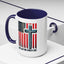 Religious Mug - One Nation Flag Cross
