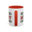 Christmas Mug - Ho Ho Ho Merry Christmas Green & Red Text 2