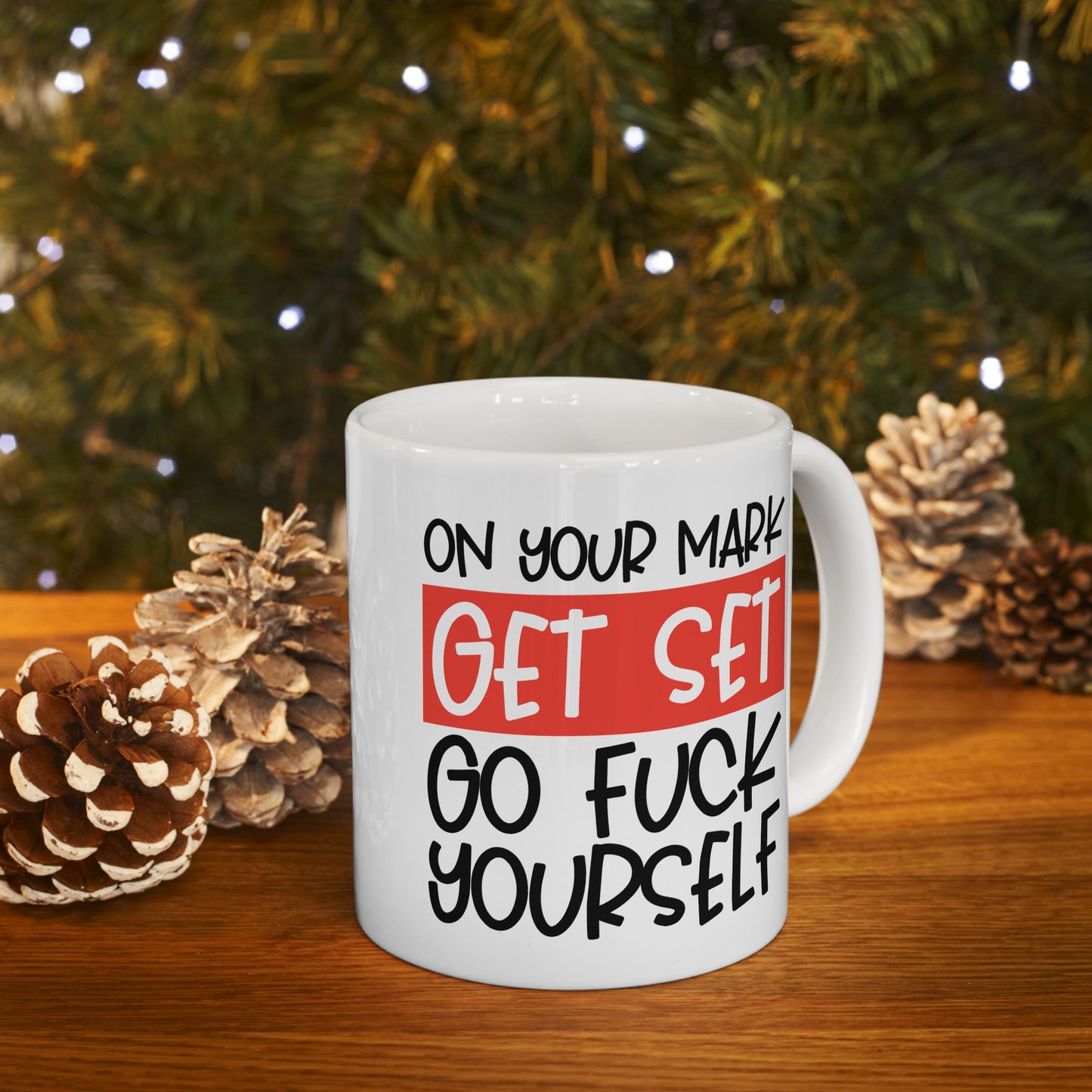 Adult Mug - On Your Mark Get Set